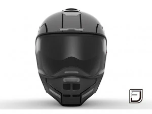 Grey Modular Helmet H12 3D Model