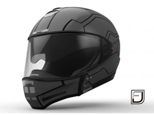 Grey Modular Helmet H12 3D Model