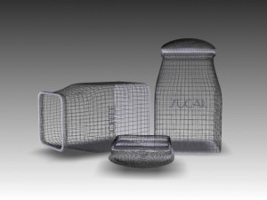 sugar and coffee containers 3D 모델