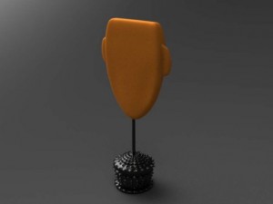 african mask 3D Модель