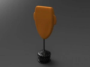 african mask 3D Model