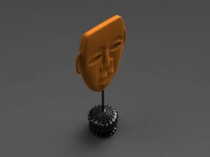 african mask 3D Model