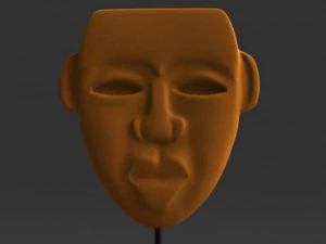 african mask 3D Model