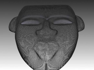 african mask 3D Модель