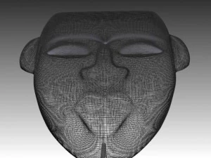african mask 3D Model