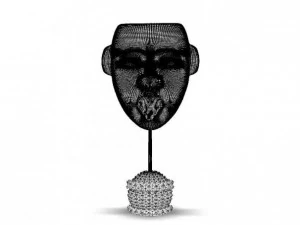 african mask 3D Model