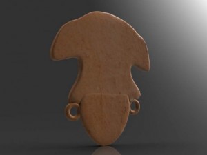 funeral aztec mask 3D Model