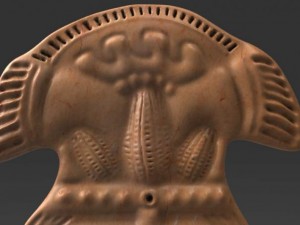 funeral aztec mask 3D Model
