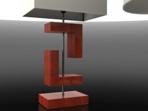 set of two lamps 3D Model