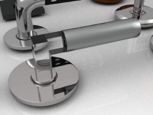 door handles Modèle 3D