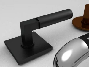 T&uuml;rgriffe 3D Modell