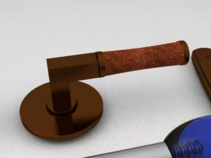 T&uuml;rgriffe 3D Modell