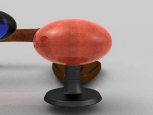 T&uuml;rgriffe 3D Modell