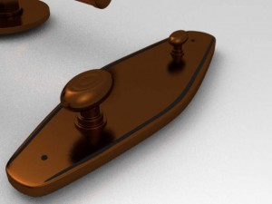 door handles Modèle 3D