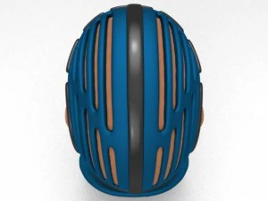 face with helmet 3D Model