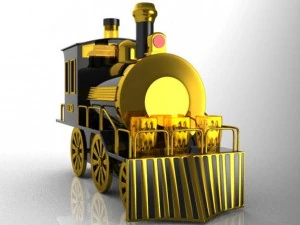trem decantador Modelo 3D