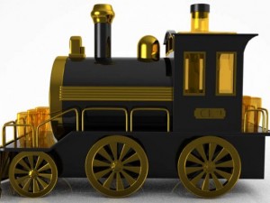 decanter train 3Dモデル