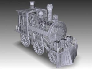 trem decantador Modelo 3D