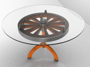 wheel table Model 3D