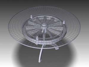 wheel table 3D Модель
