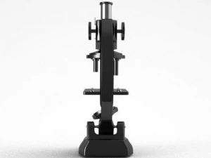 microsc&oacute;pio escolar Modelo 3D