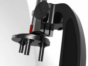 microsc&oacute;pio escolar Modelo 3D