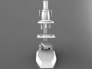 microsc&oacute;pio escolar Modelo 3D