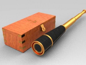 admiral spyglass 3D Model