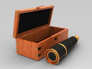 admiral spyglass 3D Model