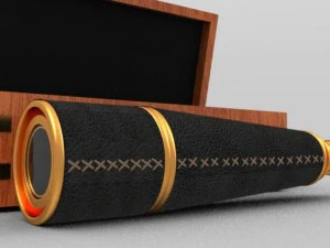 admiral spyglass 3D Model