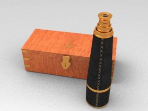 admiral spyglass 3D Model
