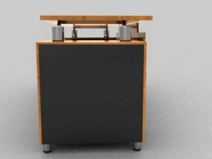 modern executive desk 3D Model