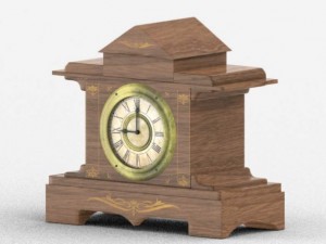 antique clock 3D Модель