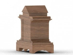 старинные часы 3D Модель