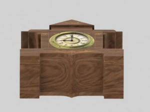 старинные часы 3D Модель