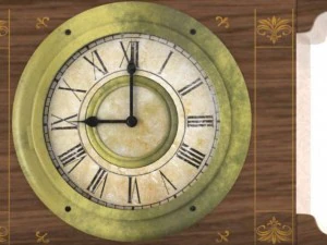 старинные часы 3D Модель