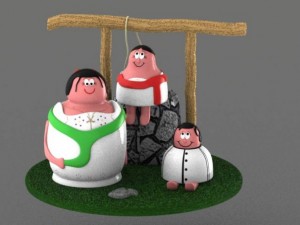 the yuca family Modèle 3D