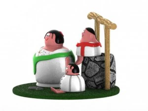 the yuca family 3D Model