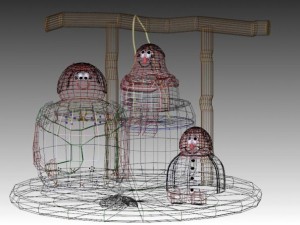 the yuca family Model 3D