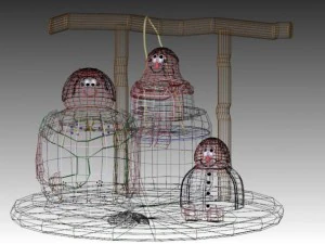 the yuca family 3D Model