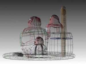 the yuca family Model 3D