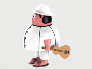 yuca singer 3D Model