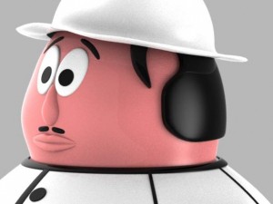 yuca singer 3D Model
