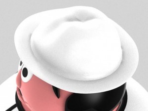 yuca singer 3D Model