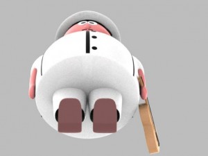 yuca singer 3D Model