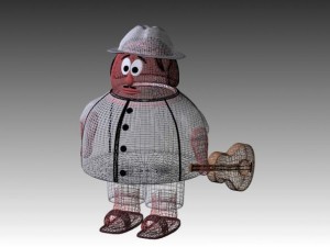 yuca singer 3D Model