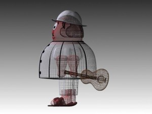 yuca singer 3D Model