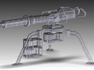 laser canyon 3D Model