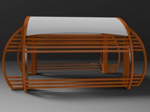 circular pergola 3D Model