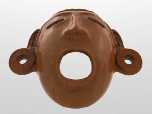 aztec mask xipetotec Modelo 3D